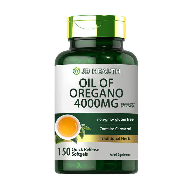 Customized Cross-Border Plant Glycerin Gelatin Capsules Dietary Supplement Oregano Oil Soft Capsule Factory Processing