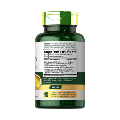 Customized Cross-Border Plant Glycerin Gelatin Capsules Dietary Supplement Oregano Oil Soft Capsule Factory Processing